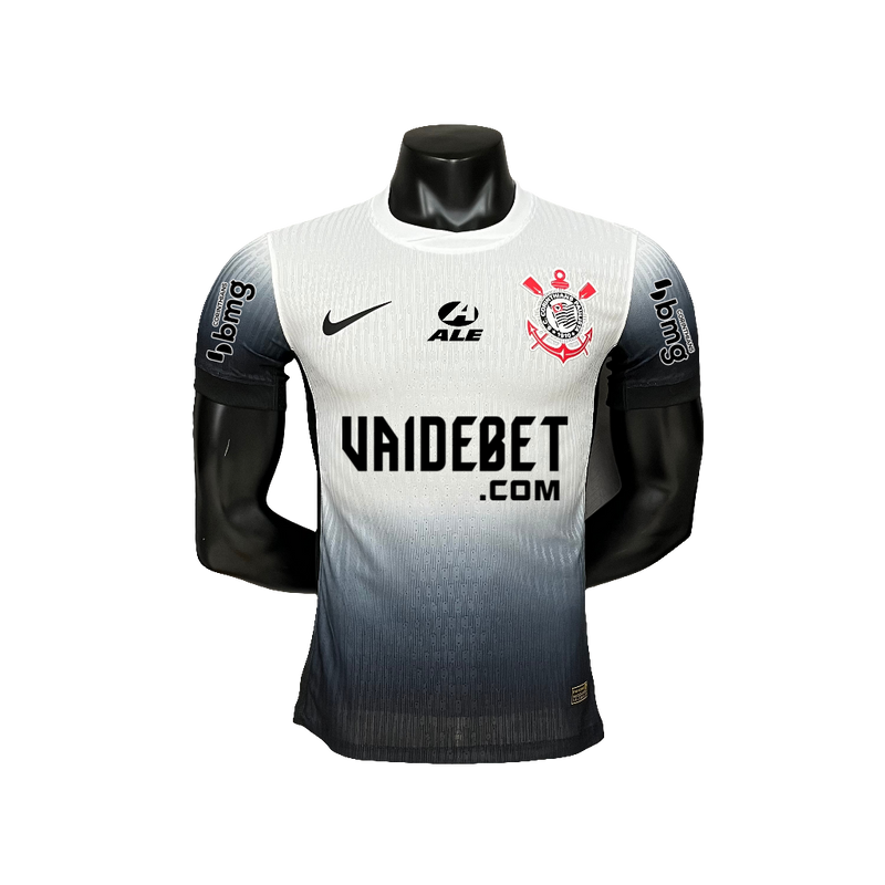 Camiseta Corinthians 24/25 I de Local - Todos los Patrocinios - Versión Jugador