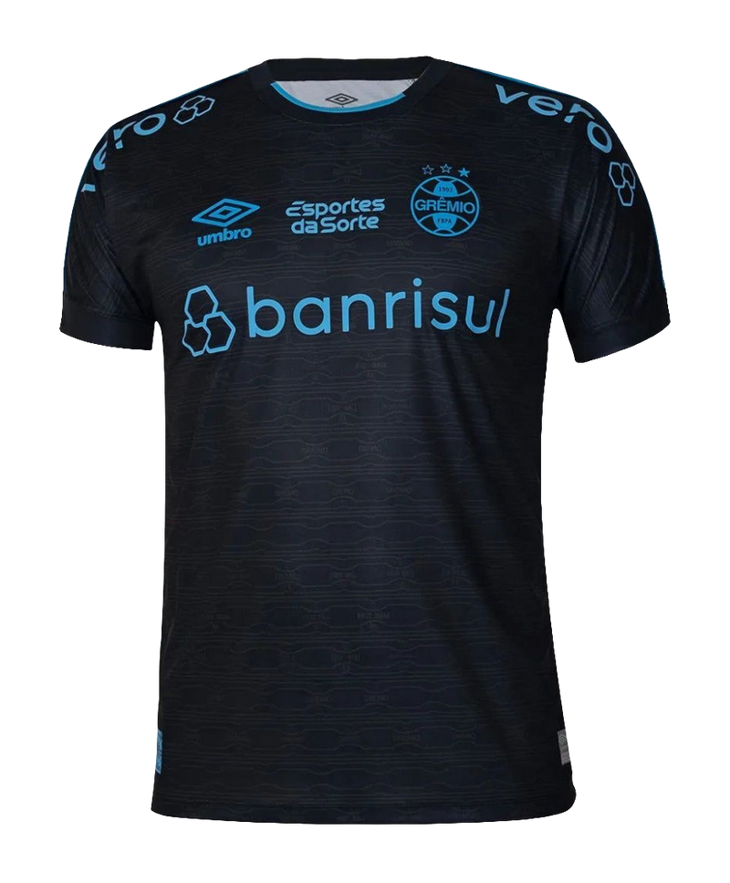 Camiseta Grêmio 23/24 III Tercera - Todos los Patrocinios - Versión Aficionado