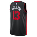 Camiseta NBA Bam Adebayo - Miami Heat - 23/24 - Negro - Edición Ciudad