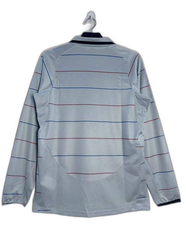 Camiseta Barcelona 03/04 II de Visitante - Manga Larga Versión Retro