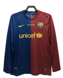 Camiseta Barcelona 08/09 I de Local - Manga Larga Versión Retro