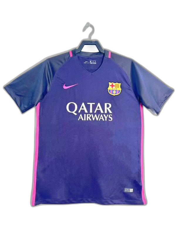 Camiseta Barcelona 16/17 II de Visitante - Versión Retro