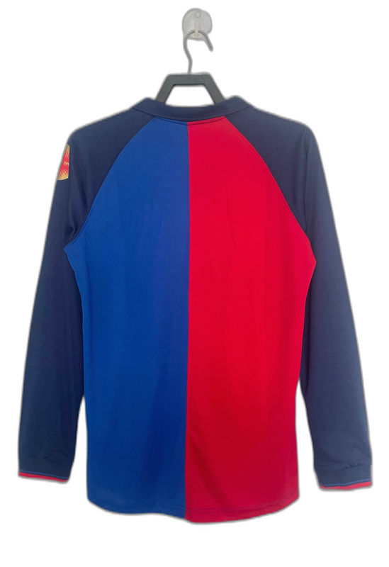 Camiseta Barcelona 98/99 I de Local - Manga Larga Versión Retro