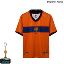 Camiseta Barcelona 98/99 Naranja - Versión Retro