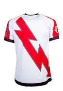Camiseta Rayo Vallecano 2025/26 - Primera Equipación Blanca y Roja
