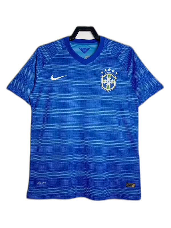 Camiseta Brasil 2014 II de Visitante - Versión Retro