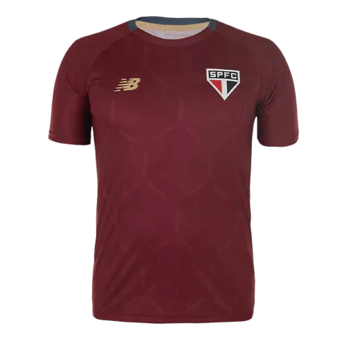 Camiseta São Paulo 25/26 Entrenamiento - Borgonha - Versión Aficionado