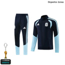 Chándal Argentina 2026/27 Azul Marino y Celeste – frontal