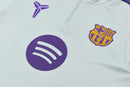 Chándal Barcelona 2026/27 Blanco y Morado – detalle