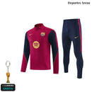 Chándal Barcelona 2026/27 Granate – frontal