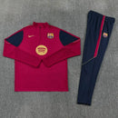 Chándal Barcelona 2026/27 Granate – foto real
