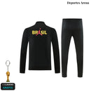 Chándal Brasil 2026/27 Negro – espalda