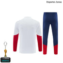 Chándal España 2026/27 Blanco y Rojo – espalda
