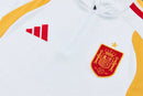 Chándal España 2026/27 Blanco y Rojo – detalle