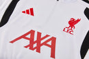 Chándal Liverpool 2026/27 Blanco y Negro – detalle
