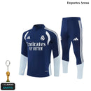 Chándal Real Madrid 2026/27 Azul Marino – frontal