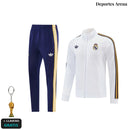 Chándal Real Madrid adidas Originals 2026/27 Blanco – frontal