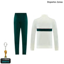 Chándal Real Madrid adidas Originals 2026/27 Crema y Verde – espalda