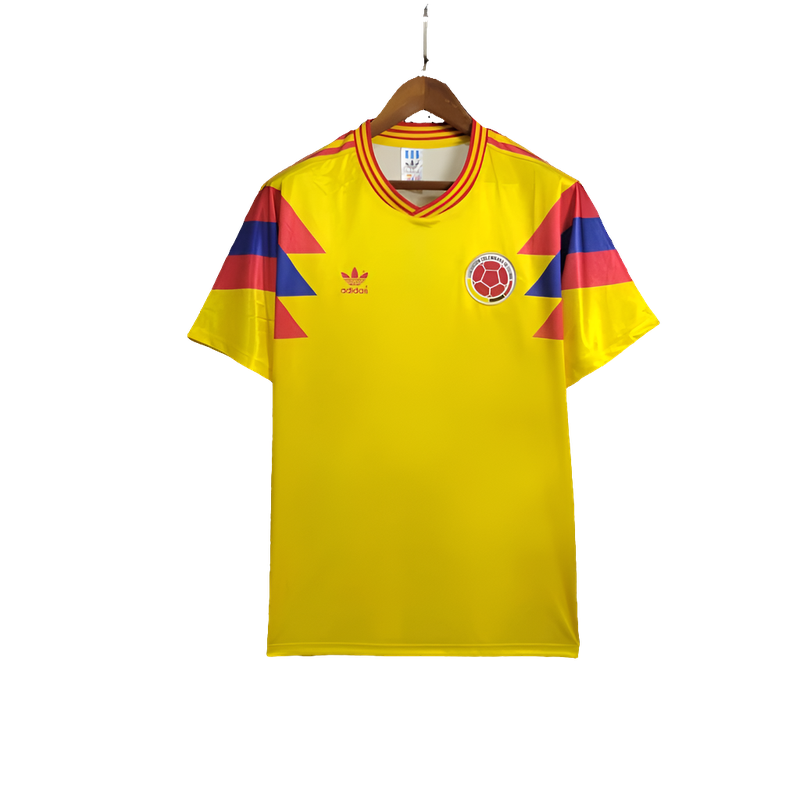 Camiseta Colombia 1990 I de Local - Versión Retro
