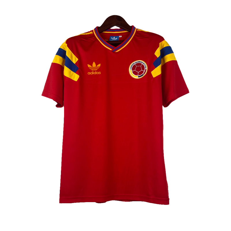 Camiseta Colombia 1990 II de Visitante - Versión Retro