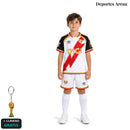 Conjunto Niño Rayo Vallecano 1ª Equipación 2026/27 - frontal