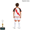 Conjunto Niño Rayo Vallecano 1ª Equipación 2026/27 - espalda