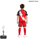 Conjunto Niño Rayo Vallecano 2ª Equipación 2026/27 - espalda