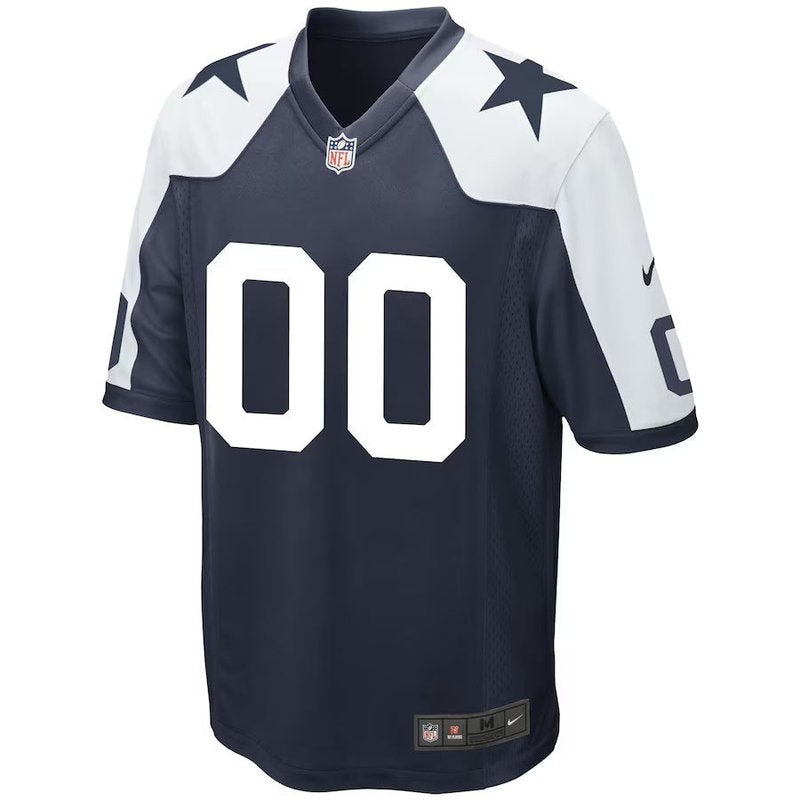 Camiseta NFL Dallas Cowboys - Versión Alternativa de Juego - Azul Marino