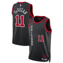 Camiseta NBA DeMar DeRozan - Chicago Bulls - 23/24 - Negro - Edición Ciudad