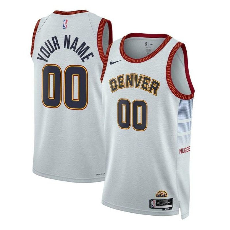 Camiseta NBA - Denver Nuggets - 2023 - Edición Ciudad - Gris