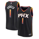 Camiseta NBA Devin Booker - Phoenix Suns - 2023 Fast Break Jugador - Negro - Edición de Impacto
