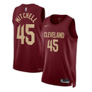 Camiseta NBA Donovan Mitchell - Cleveland Cavaliers - 22/23 - Burdeos