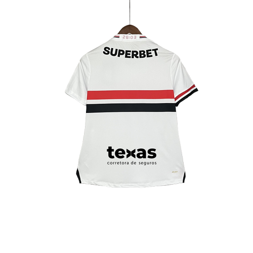 Camiseta São Paulo 25/26 I de Local - Todos los Patrocinios - Mujer