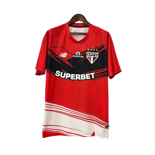 Camiseta São Paulo 25/26 Entrenamiento - Rojo - Versión Aficionado