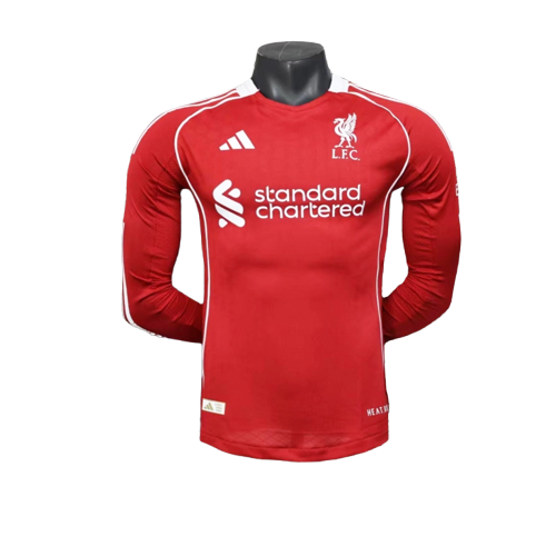 Camiseta Liverpool 25/26 I de Local - Manga Larga