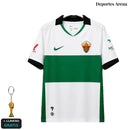 Camiseta Elche CF 1ª Equipación 2026/27 blanca y verde - frontal