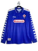 Camiseta Fiorentina 98/99 I de Local - Manga Larga Versión Retro