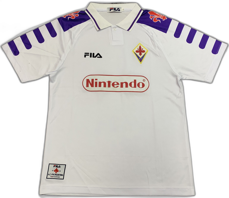 Camiseta Fiorentina 98/99 II de Visitante - Versión Retro