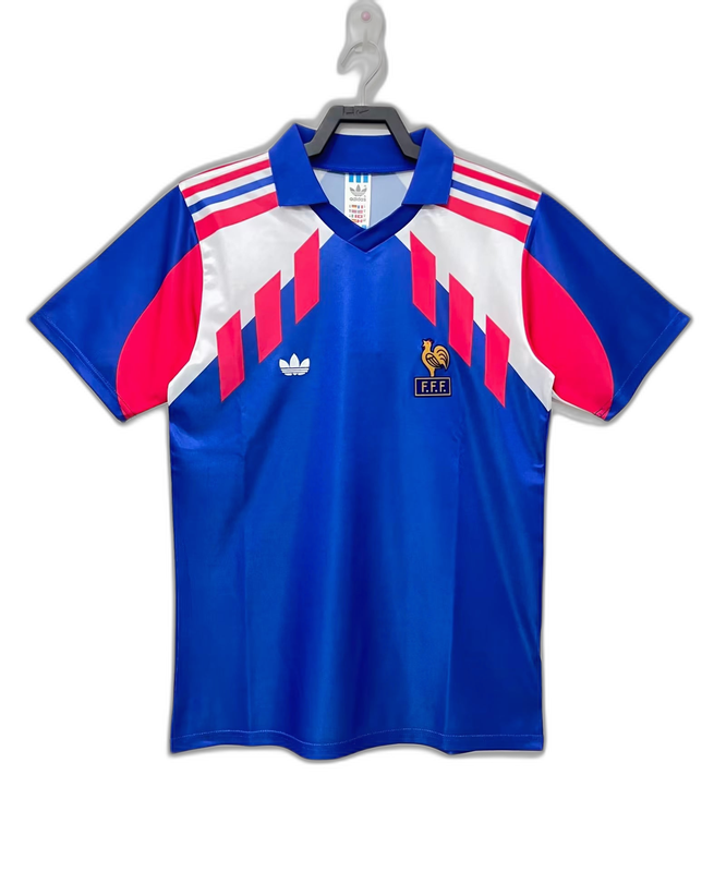 Camiseta Francia 1990 World Cup I de Local - Versión Retro