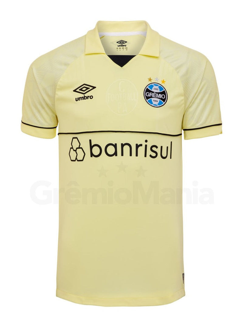 Camiseta Grêmio 23/24 Portero - Amarillo - Versión Aficionado