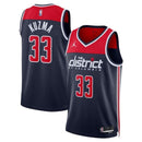 Camiseta NBA Kyle Kuzma - Washington Wizards - 2023 Edición de Impacto - Azul Marino