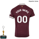 Camiseta Leicester City 2ª Equipación 2026/27 Granate – espalda