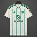 Camiseta Leicester City 3ª Equipación 2026/27 Blanca y Verde – foto real