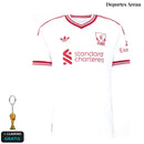 Camiseta Liverpool 2ª Equipación 2026/27 Blanca – frontal