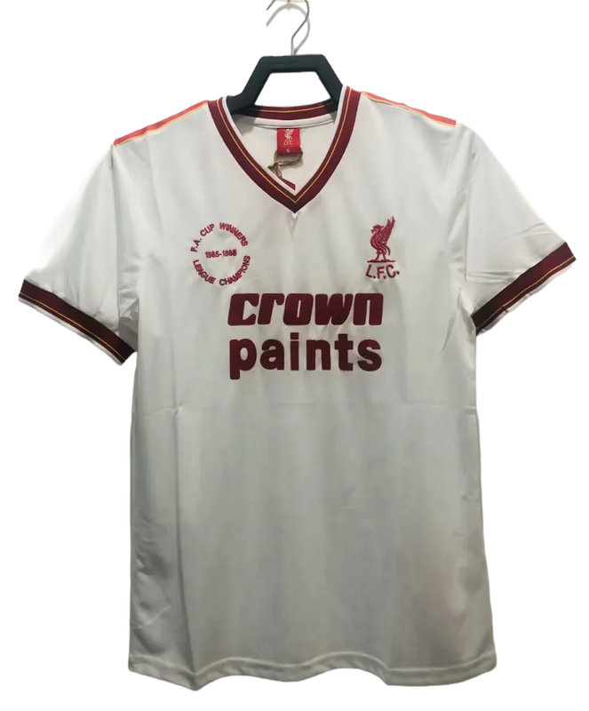 Camiseta Liverpool 85/86 II de Visitante - Versión Retro