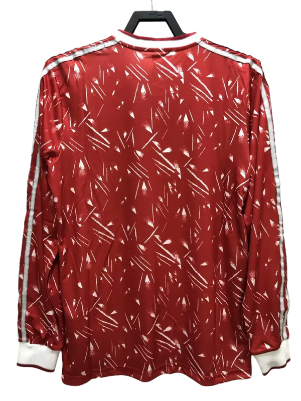 Camiseta Liverpool 89/91 I de Local - Manga Larga Versión Retro