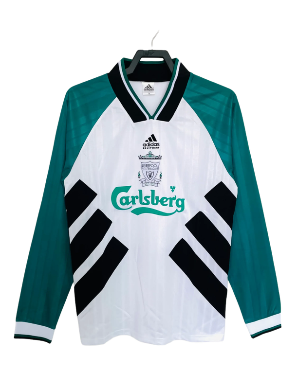 Camiseta Liverpool 93/95 II de Visitante - Manga Larga Versión Retro