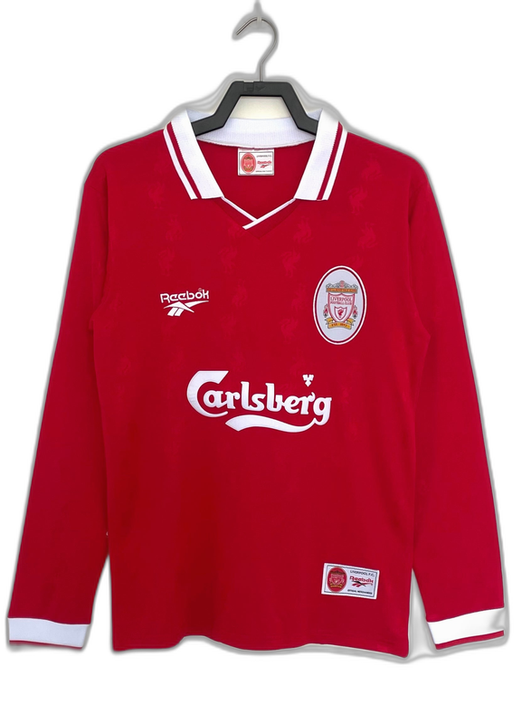 Camiseta Liverpool 96/97 I de Local - Manga Larga Versión Retro