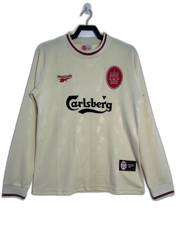 Camiseta Liverpool 96/97 II de Visitante - Manga Larga Versión Retro