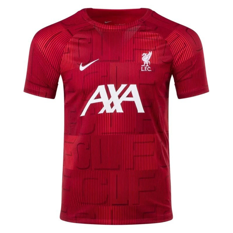 Camiseta Liverpool Pre-Partido I de Local Entrenamiento - 23/24 - Versión Aficionado